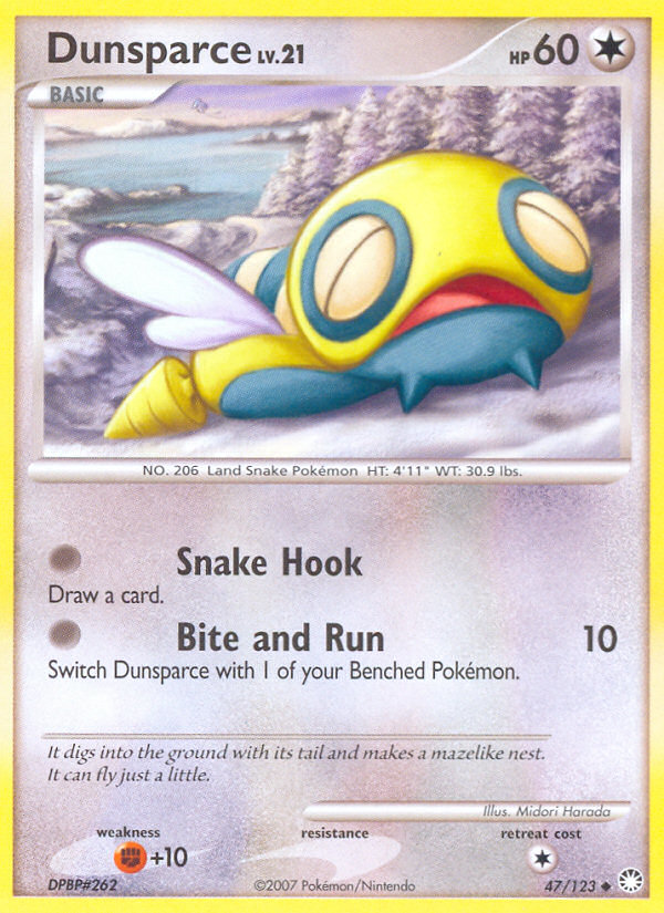 Mysterious Treasures Dunsparce #47/123